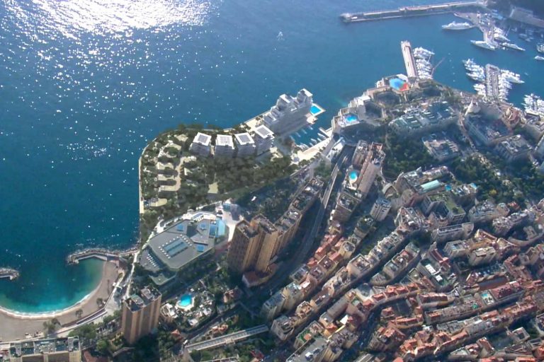 Elegáns lépés a klímavészhelyzetben a leggazdagabbaktól: növeljük meg Monacót tengerfeltöltéssel!