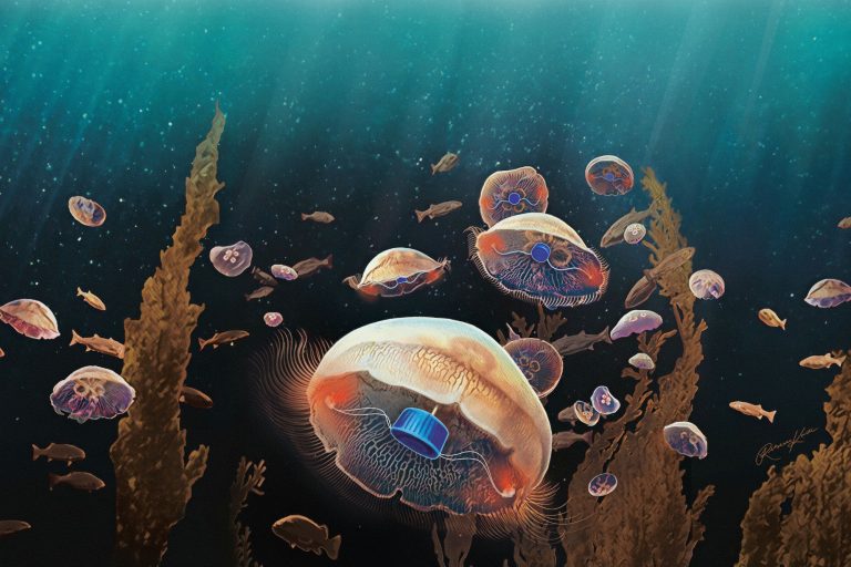 A bionikus medúza mesehősnek tűnik, de nagyon is létezik, és nem akármilyen küldetést kapott
