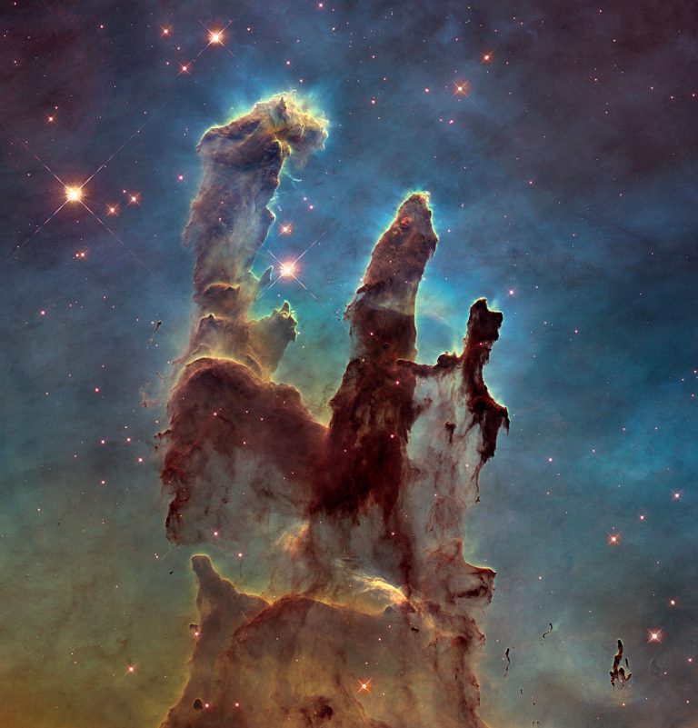 A NASA csodálatos új képet tett közzé a Teremtés Oszlopairól