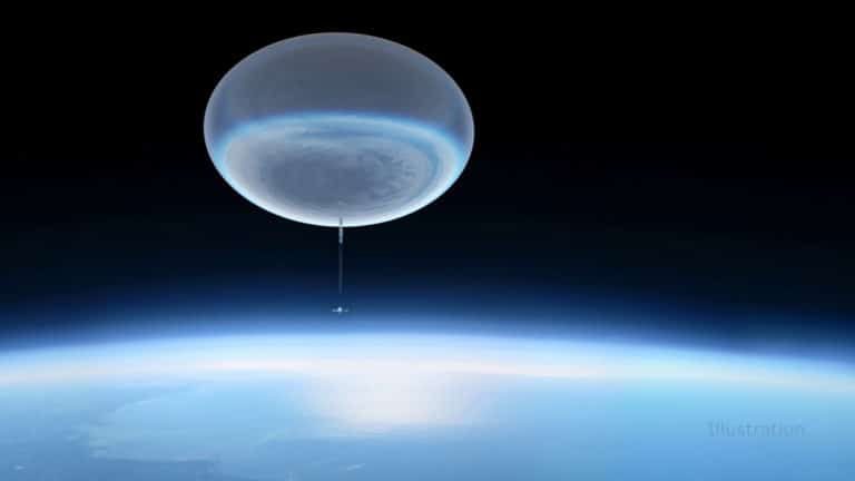 Stadion méretű sztratoszférikus NASA távcsőszállító ballon a kozmosz tanulmányozására