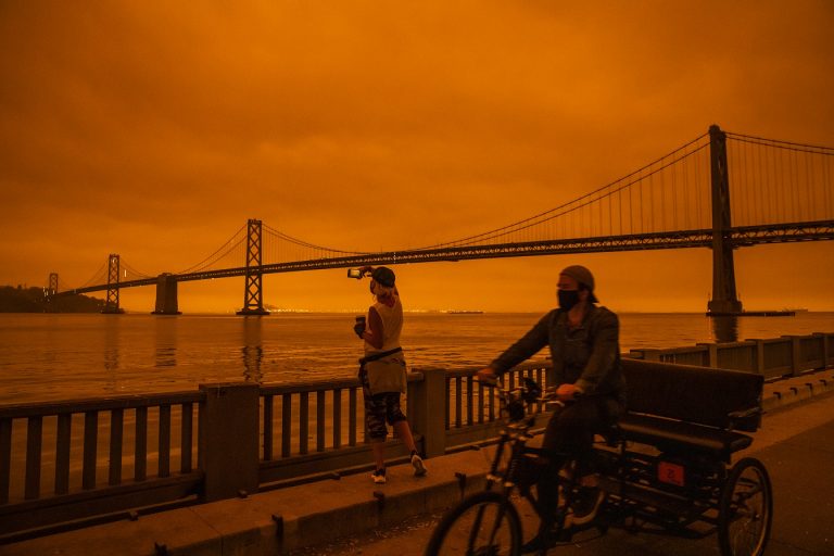 Rá sem lehet ismerni San Franciscóra az erdőtüzek miatt