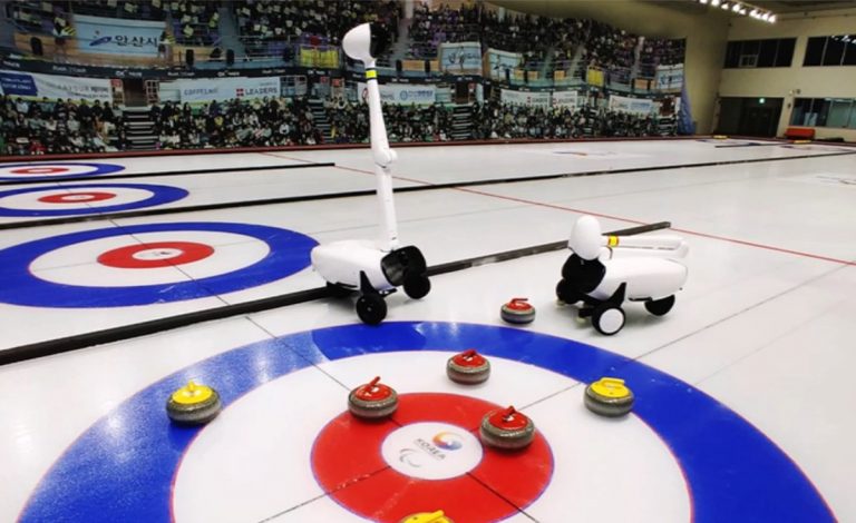 Egy robot legyőzte a dél-koreai nemzeti curling-válogatott játékosait