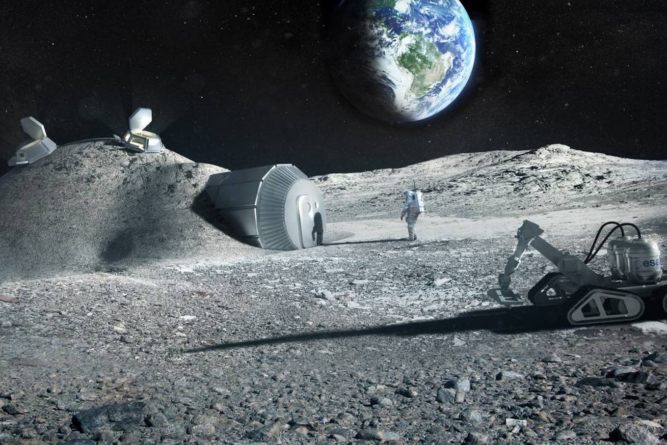 A Hold porából gyárthat oxigént egy cég az Európai Űrügynökségnek