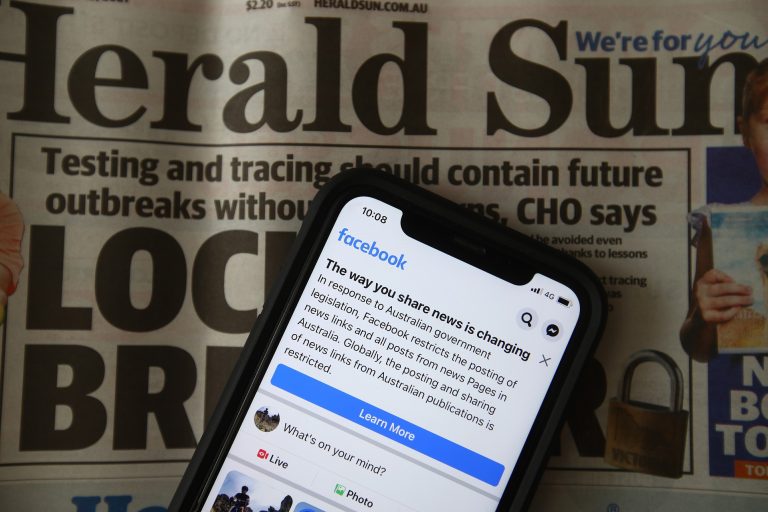 Eltűntek a hírek a Facebookról Ausztráliában