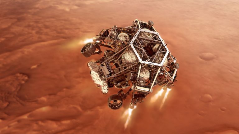 A rettegés hét perce, avagy így fog landolni a NASA 800 milliárd forintos robotja a Marson