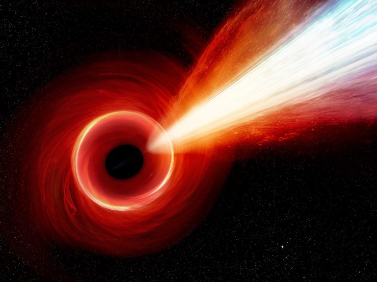 Váratlan dolgot művel egy szupermasszív fekete lyuk: száguld