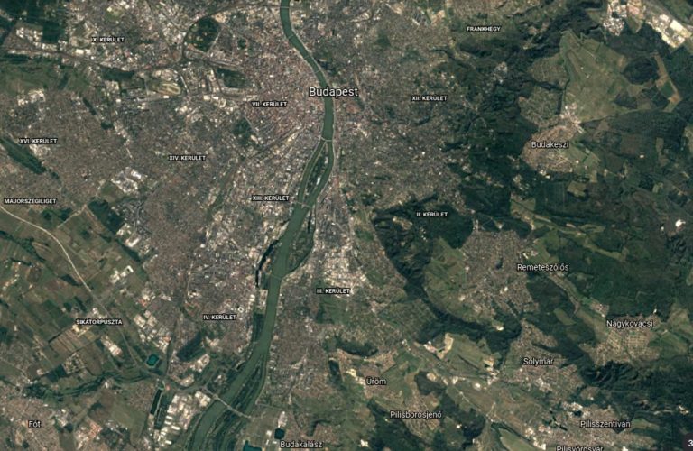 Harminchét év időutazás a lakóhelyünkről Google Earth-ben