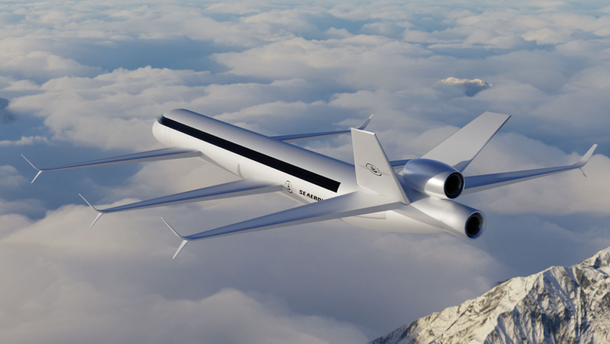 Három pár szárny, 70%-kal kevesebb kibocsátás - radikálisan új utasszállító repülőgépet terveztek