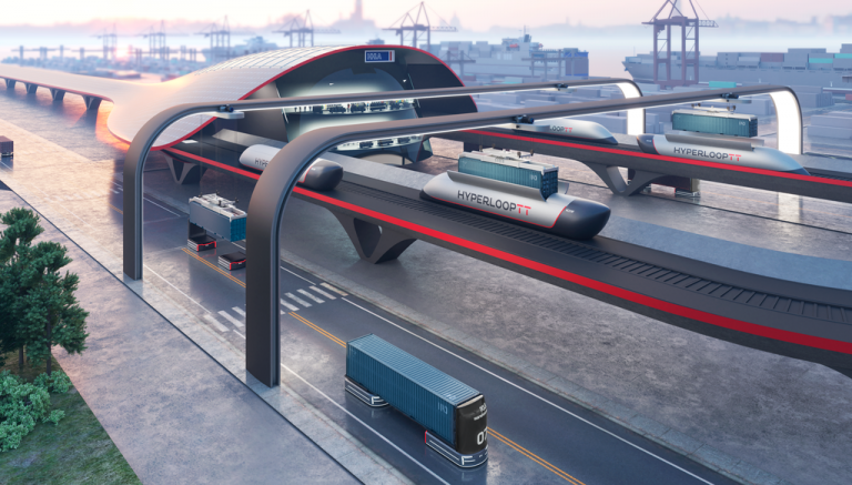A teherszállító Hyperloop a légi fuvarozás sebességével szállítja a rakományt