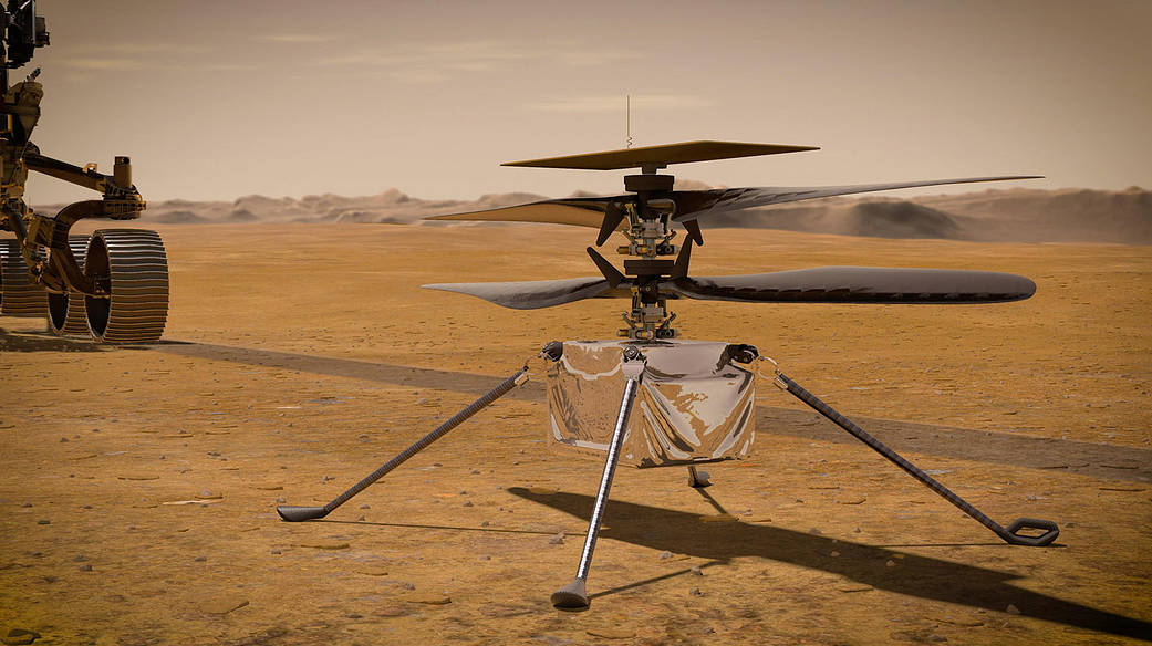 A marshelikopter már nem csak repül, de a marsi élet kutatásába is aktívan besegít