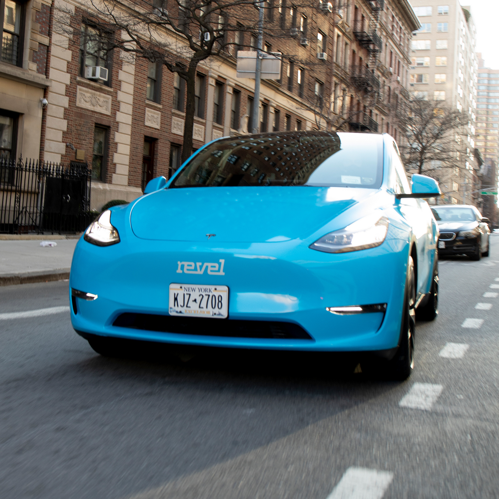 A legújabb New York-i taxi: kék és elektromos