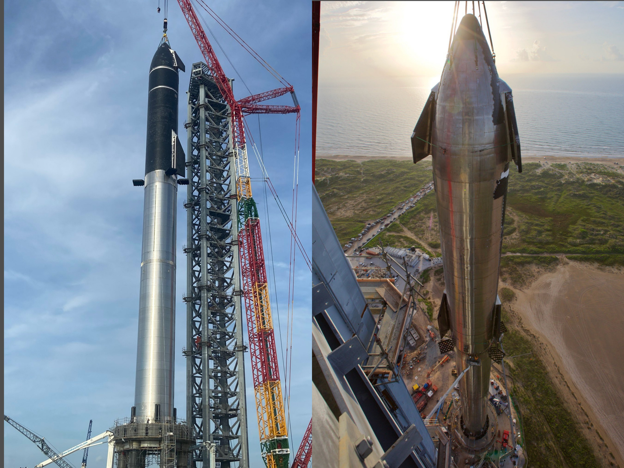 Elkészült a Starship, a világ legmagasabb rakétája