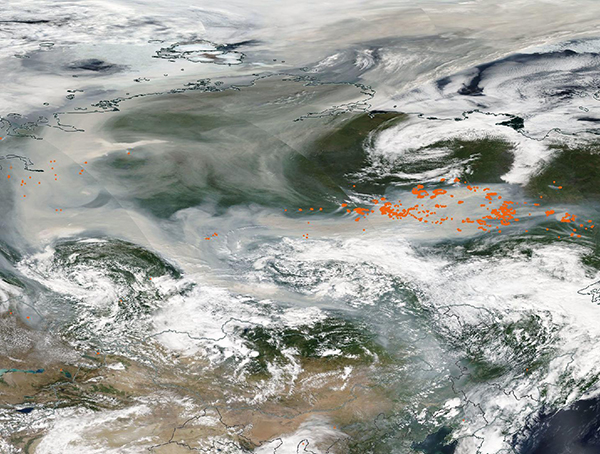 Rekordot döntött a szibériai erdőtűz: a füstje most először az Északi-sarkot is elérte