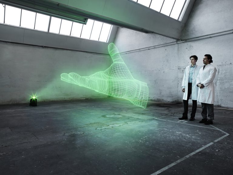 Tapinthatóvá teszi a hologramokat az aerohaptikus technológia