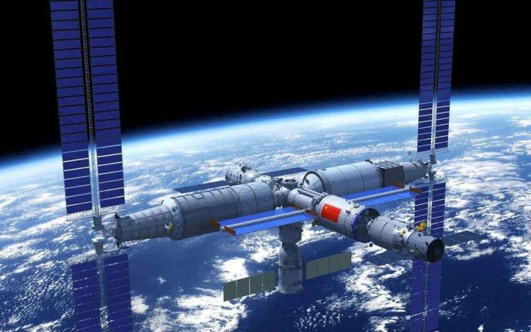 Ilyen lesz a kínai űrállomás, a Tienkung a két újabb modul csatlakoztatása után