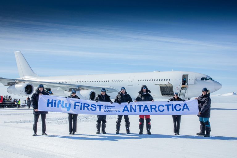 Airbus landolt az Antarktiszon, és ez megnyithatja az utat a menetrend szerinti vastagtörzsű gépeknek is