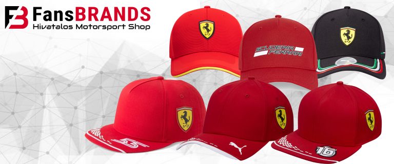 Ferrari sapkák: szurkolj alkalomhoz illő öltözetben!