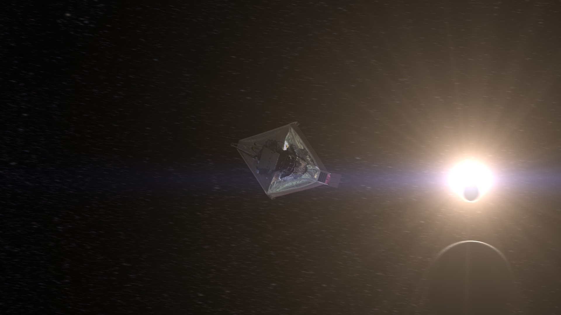 A James Webb teleszkóp megérkezett az úticéljához, a második Lagrange-ponthoz