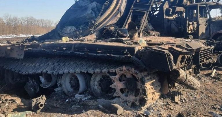 Egyetlen orosz T–80UM2 tank létezett a világon – kilőtték Ukrajnában