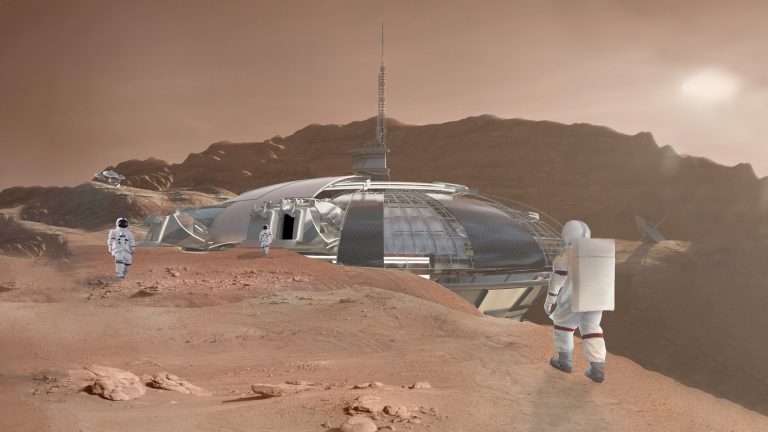 Csábító űrluxust ígér a kráterbe építhető, moduláris marsi kolónia