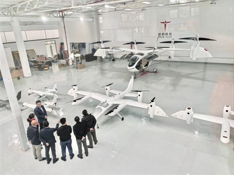 Máris a levegőben az alig egyéves startup billenőrotoros légitaxijának modellje