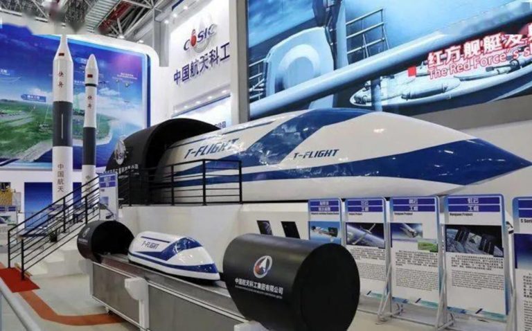 Túl van az első éles tesztjén a kínai hyperloop