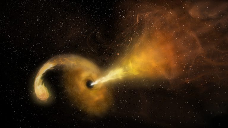 Egyenesen a Földre néző fekete lyukból érkezett titokzatos sugárzás a bolygónkra