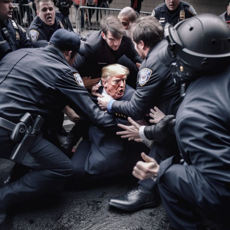 Fotótűzként terjedtek a kamufotók Donald Trump letartóztatásáról, eltiltották az alkotót a képeket készítő program használatától