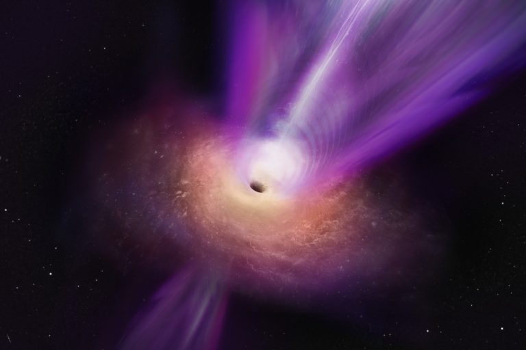 Először sikerült lefényképezni a fekete lyukak egyik legrejtélyesebb tulajdonságát