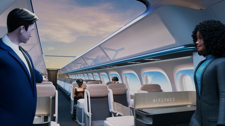 2035-re rendhagyó repülőgépekkel utazhatunk, 2050-re jöhet az átlátszó tetős gép is
