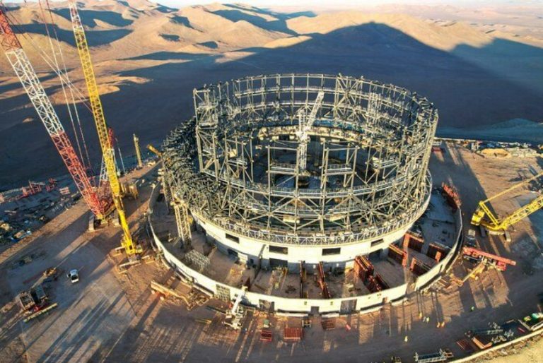 Már félig elkészült a világ legnagyobb földi teleszkópja