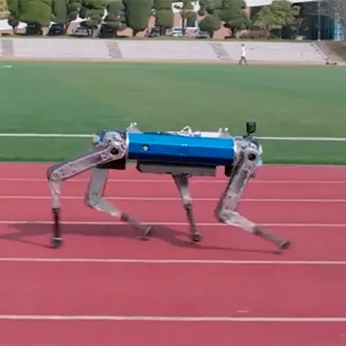 A világ egyik leggyorsabb robotkutyája sebességrekordot döntött