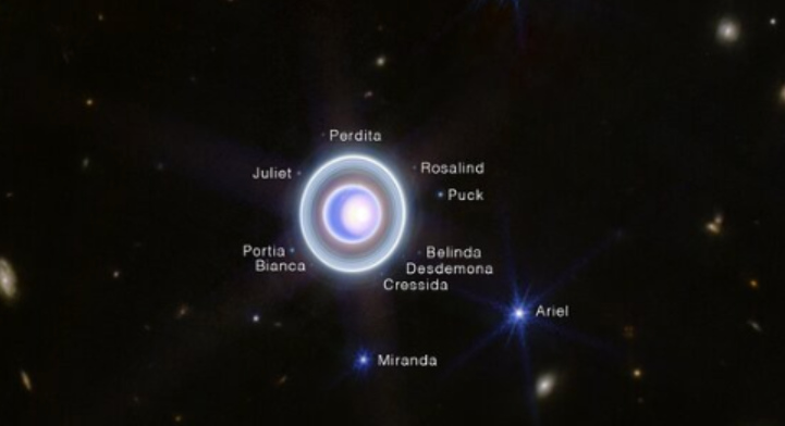 Olyan részletes képet villantott a JWST az Uránuszról és a gyűrűiről, hogy olyat még nem láttunk