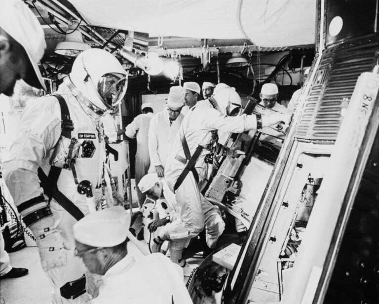A Mikulással is találkoztak az űrhajósok egy igazán emlékezetes Gemini-misszión