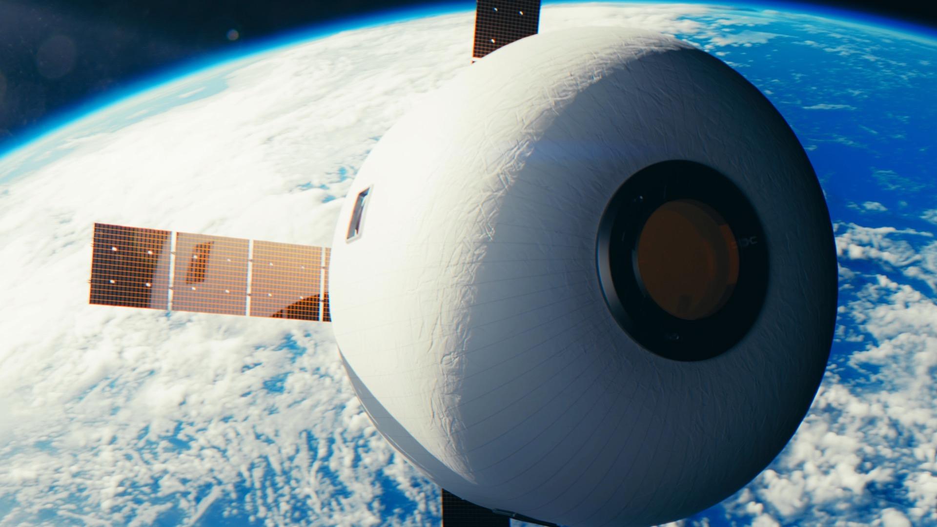 Rápido y barato: en dos años se lanzarán enormes estaciones espaciales inflables