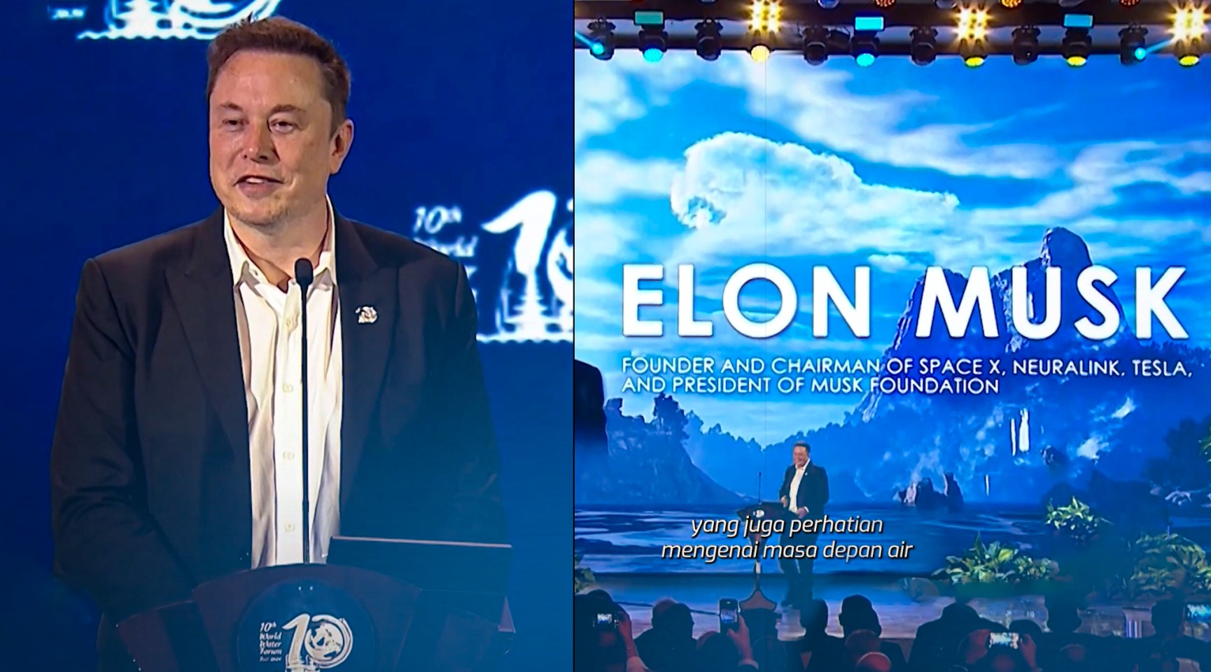Elon Musk szerint megoldható az emberiséget fenyegető vízhiány