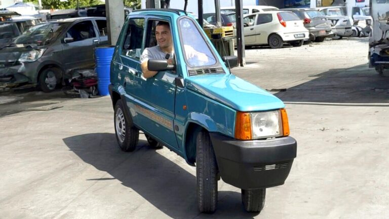 50 centiméter széles és mégis működik – ez a világ legvékonyabb autója